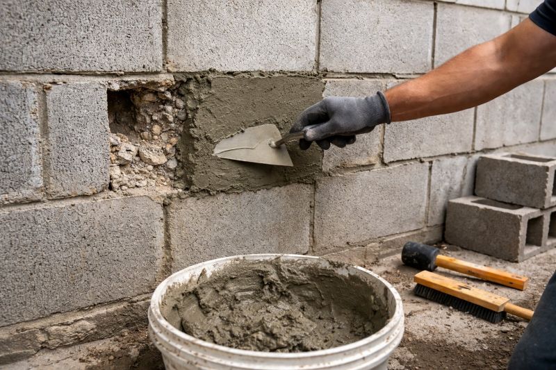 Block Wall Repair in Ball Ground, GA