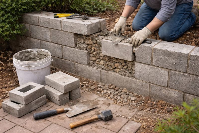 Block Wall Repair in Smyrna, GA