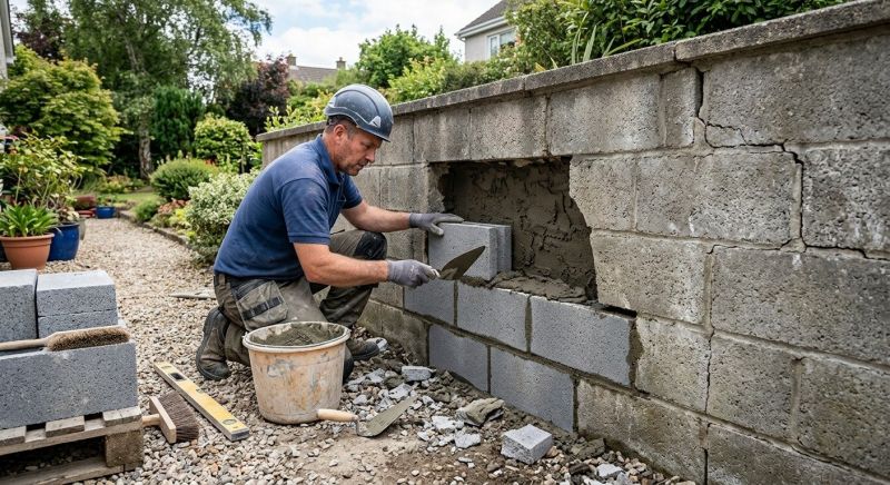 Block Wall Repair in Smyrna, GA