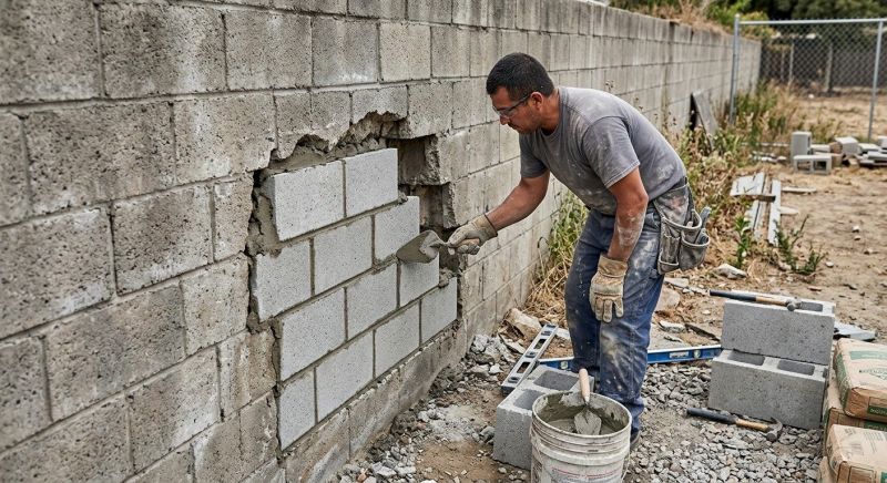 Block Work Repair in Woodstock, GA