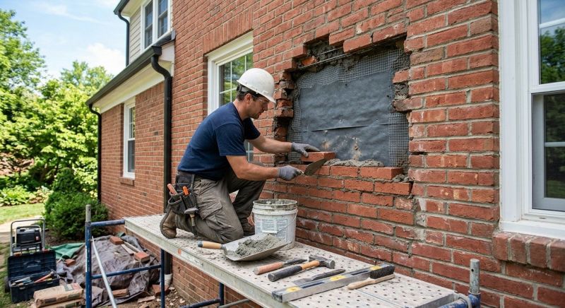 Brick Flatwork Repair in Suwanee, GA