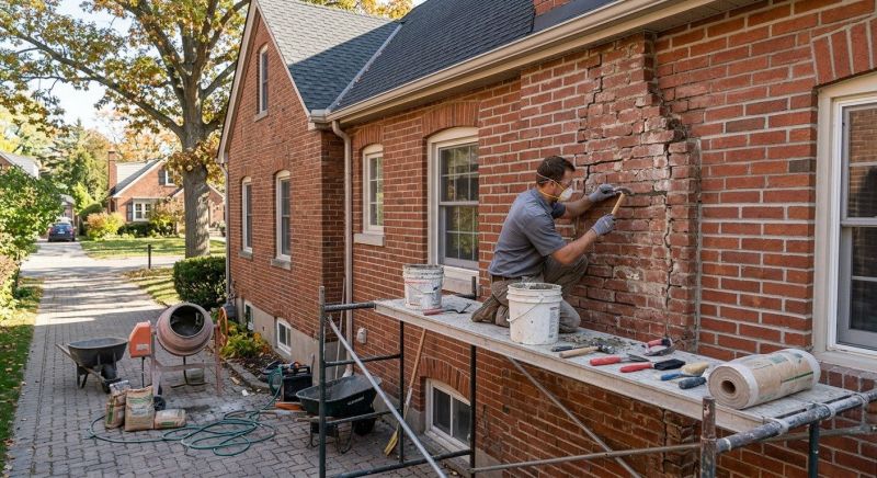 Brick Restoration in Bartow County, GA