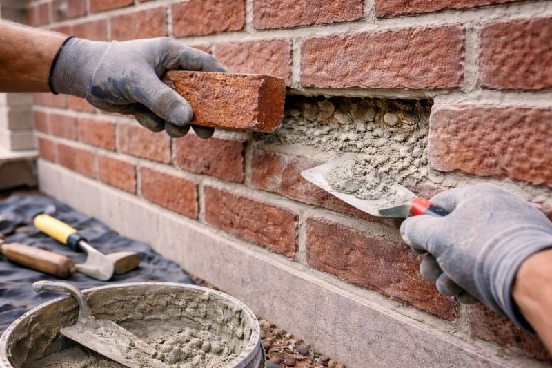 Brick Stairs Repair in Norcross, GA