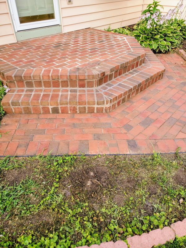 Brick Stoop Repair in Woodstock, GA