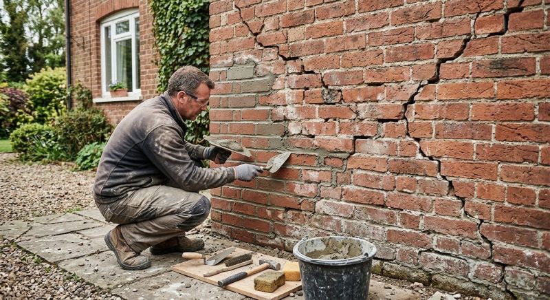 Brick Wall Repair in Buford, GA