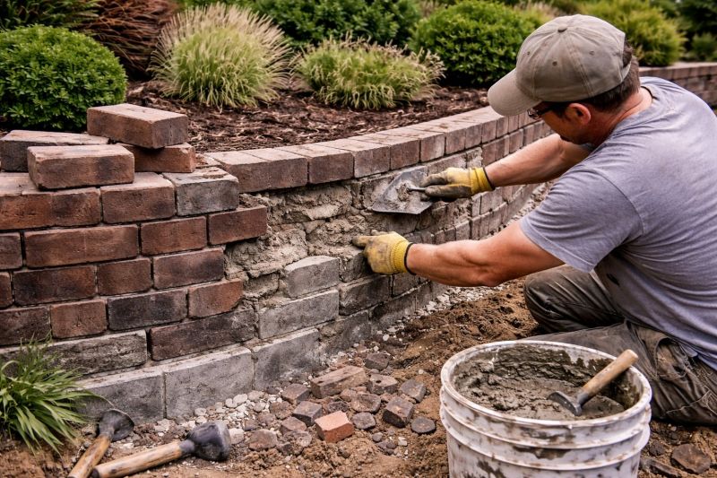 Brick Wall Repair in Suwanee, GA