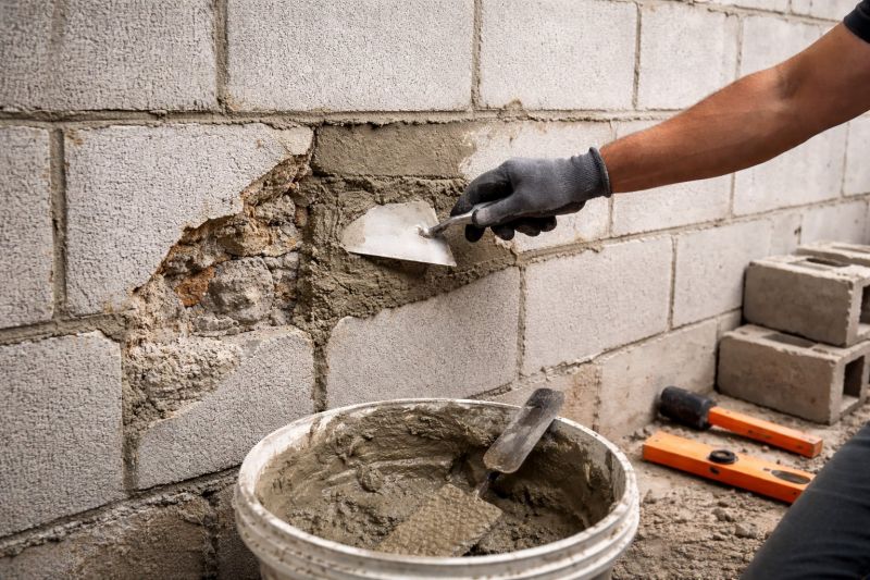 Concrete Block Repair in Pickens County, GA