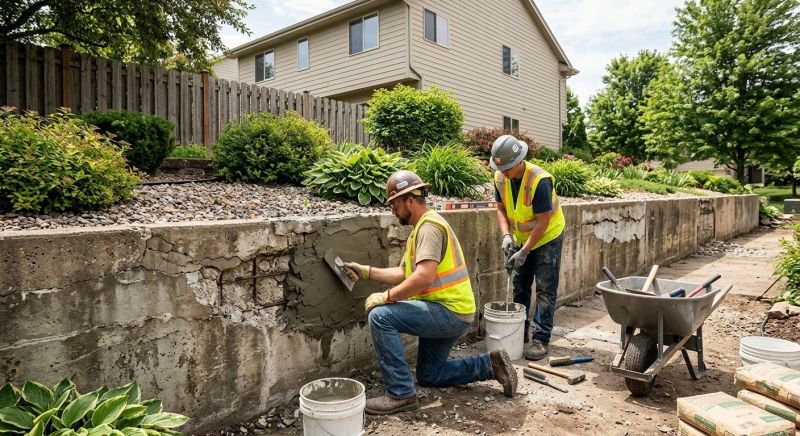 Retaining Wall Repair in Acworth, GA
