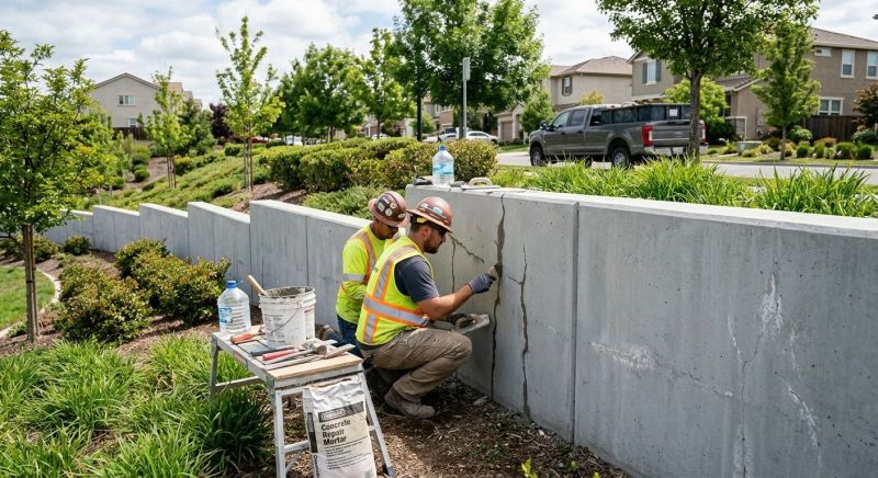 Retaining Wall Repair in Acworth, GA
