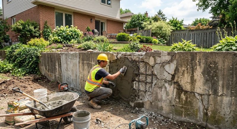 Retaining Wall Repair in Cobb County, GA