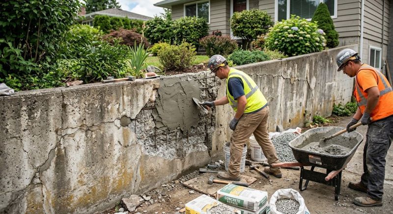 Retaining Wall Repair in Jasper, GA