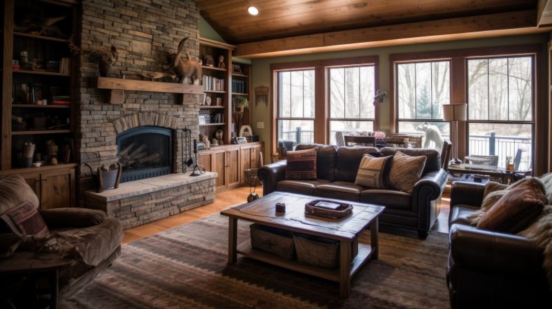 Stone Chimney Installation in Cherokee County, GA