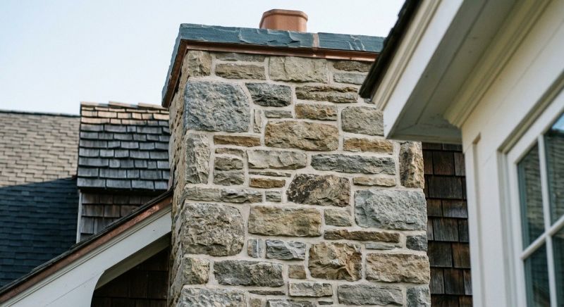 Stone Chimney Installation in Mableton, GA