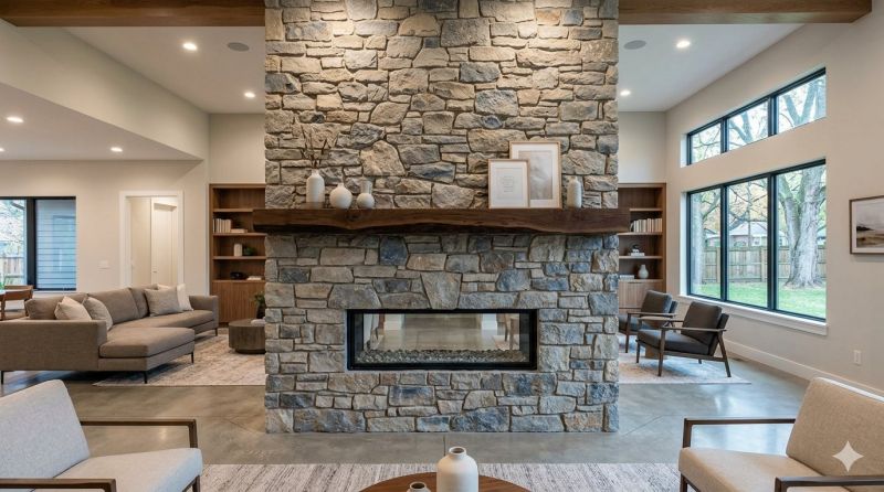 Stone Chimney Installation in Powder Springs, GA