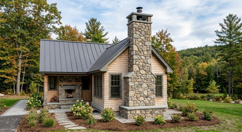 Stone Chimney Installation in Suwanee, GA