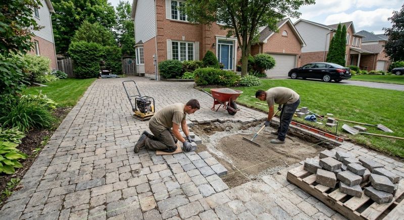 Stone Driveway Repair in Woodstock, GA