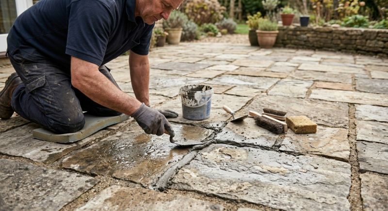 Stone Driveway Repair in Woodstock, GA