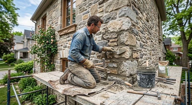 Stone Masonry Repair in Cherokee County, GA