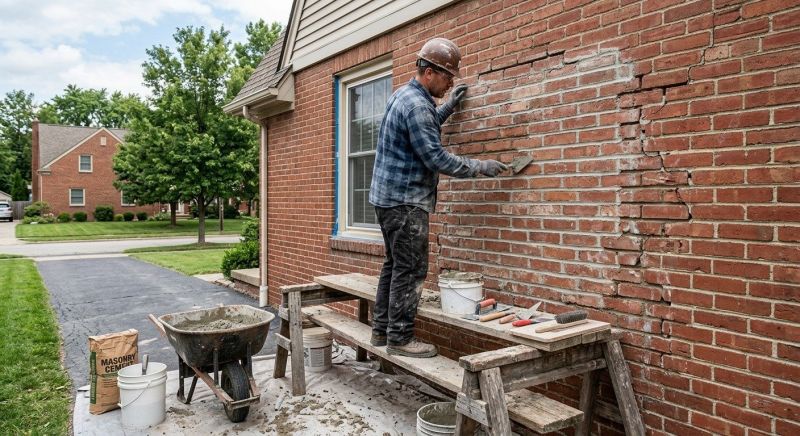 Stone Masonry Repair in Forsyth County, GA