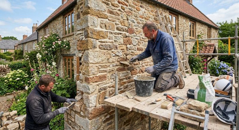 Stone Masonry Repair in Forsyth County, GA