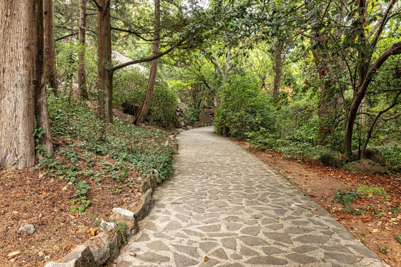 Stone Walkway Repair in Woodstock, GA