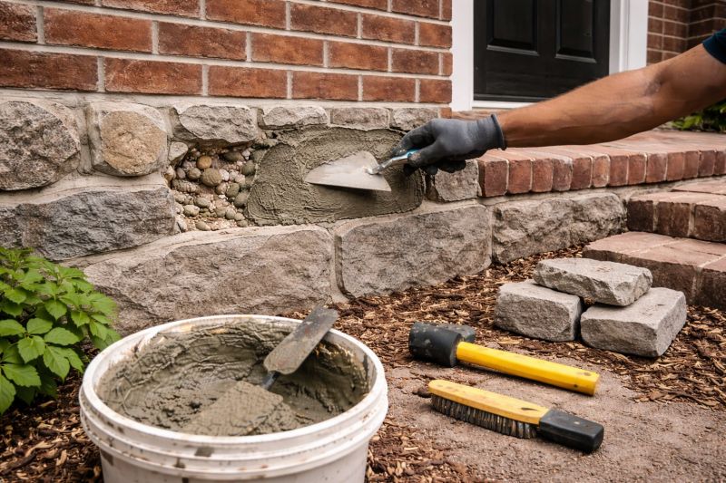 Stonework Repair in Woodstock, GA