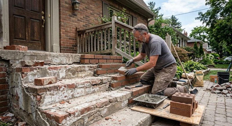 Stonework Repair in Suwanee, GA
